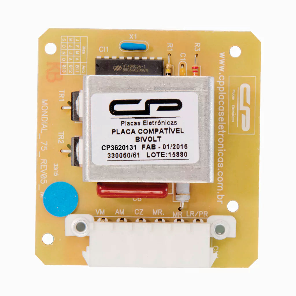Placa controladora digital de processo compatível lavadora 330060/ 330061 bivolt CP 3620131
