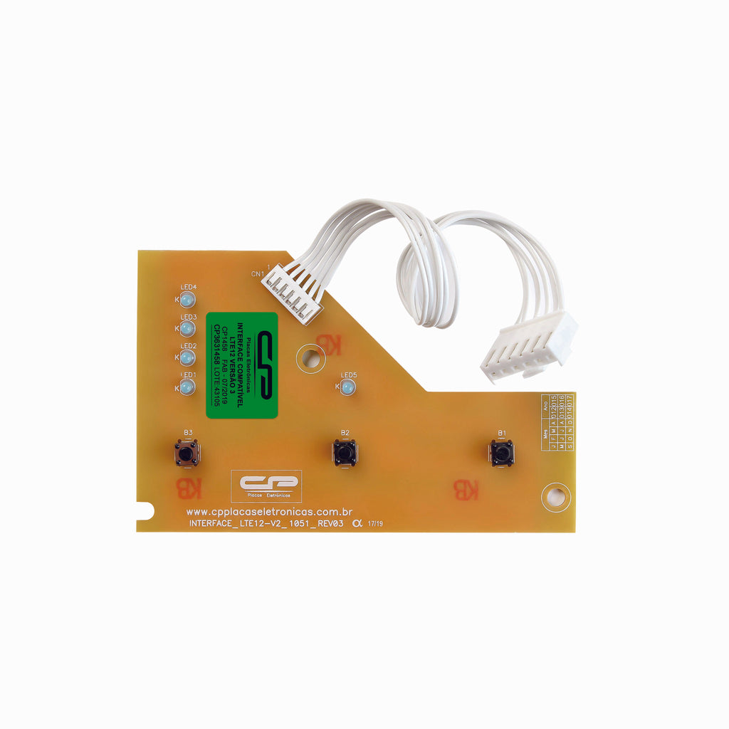 Placa controladora digital interface LTE12 V3 bivolt CP 3631458